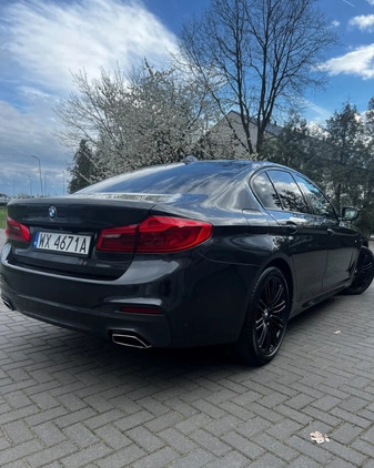 BMW Seria 5 cena 135000 przebieg: 229931, rok produkcji 2018 z Józefów małe 379